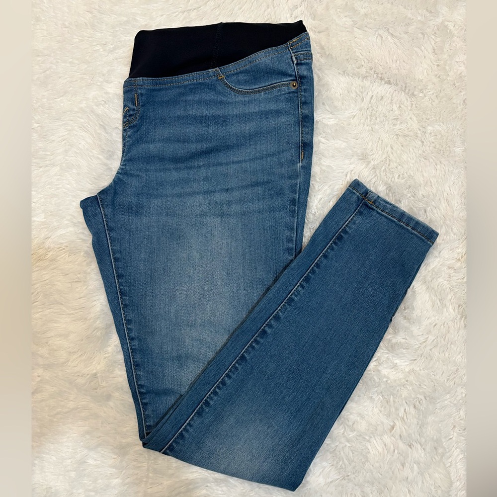 Isabel Maternity Skinny Jegging Jeans Belly Band Size 2 26 Regular